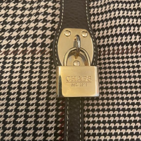 Chaps sophisticated houndstooth bag/purse - Picture 5 of 6